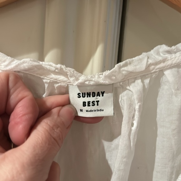 ❌SOLD❌ARITZIA SUNDAY BEST Brier boho dress medium - Picture 4 of 11